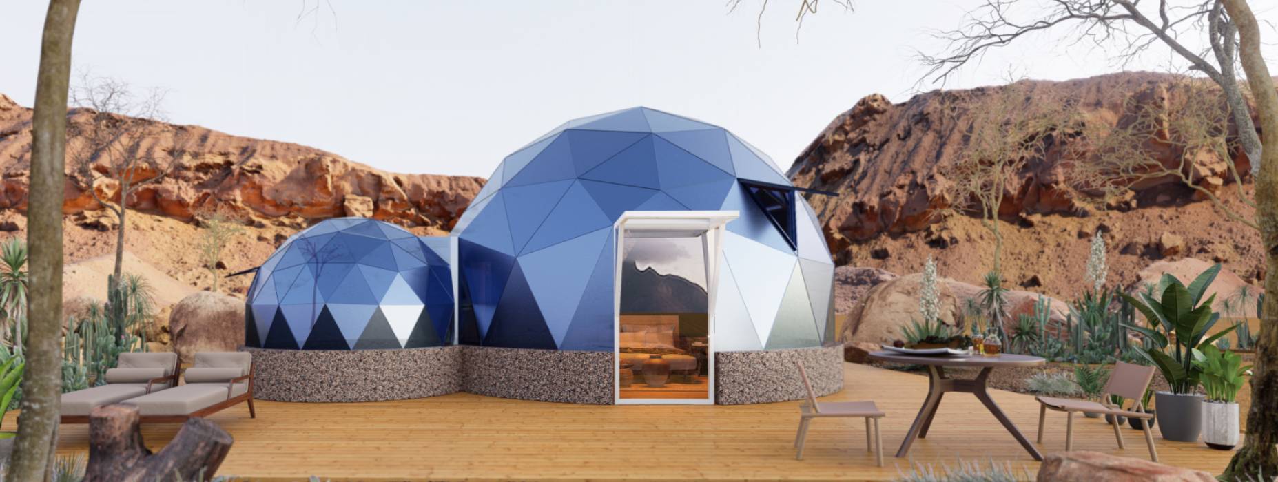 玉屏球形智能光伏玻璃星空房